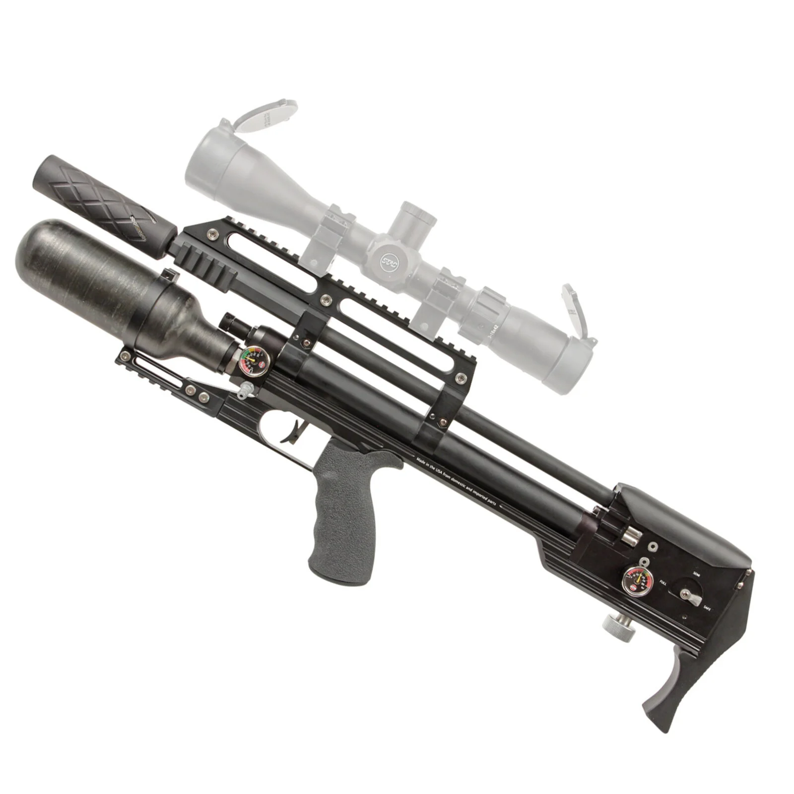 Western Airguns Sidewinder S Compact Full-/Semi Automatic PCP Rifle - Image 3